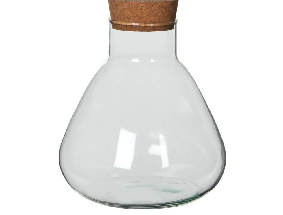 Mica Decorations voorraadpot Emily transparant D 22,5 H 24,5 cm