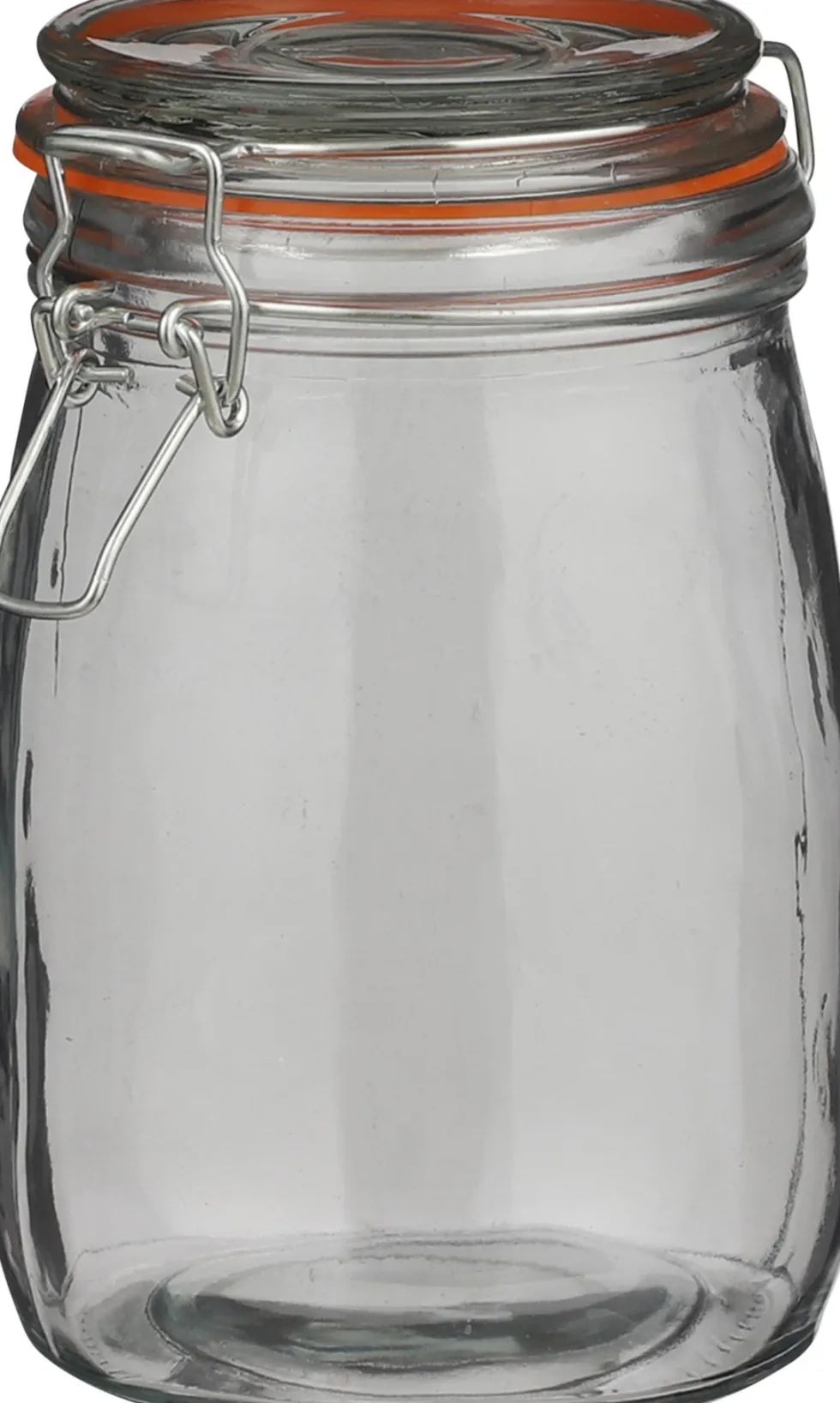 Mica Decorations voorraadpot transparant D 10,5 H 16,5 cm
