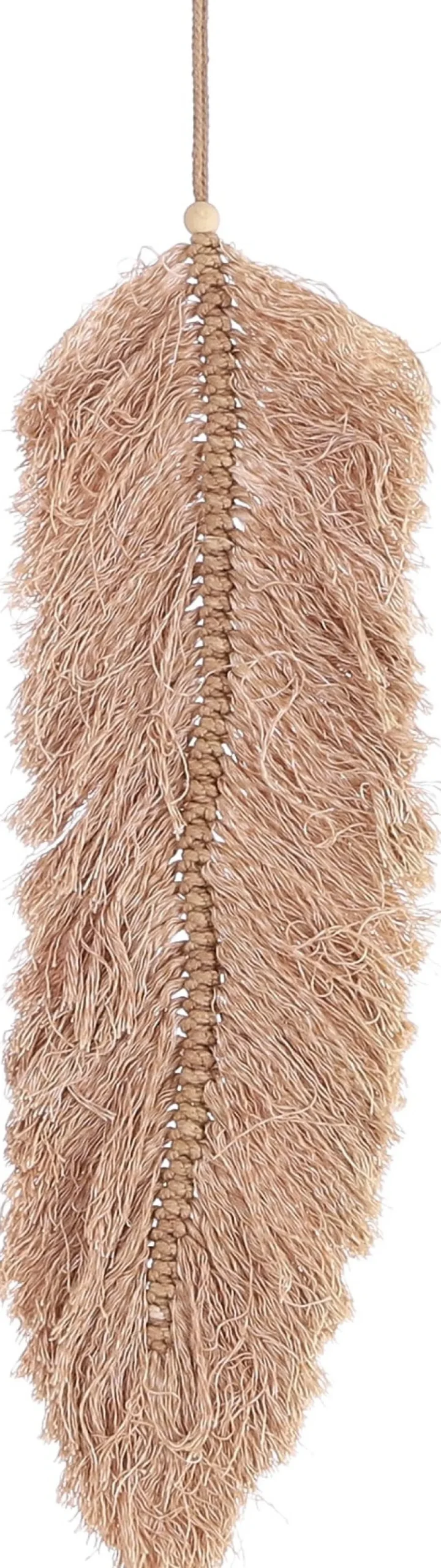 Mica Decorations wandhanger Veer bruin 10 x 45 cm