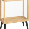 Mica Decorations wandkast bruin 43 x 23 x 47 cm