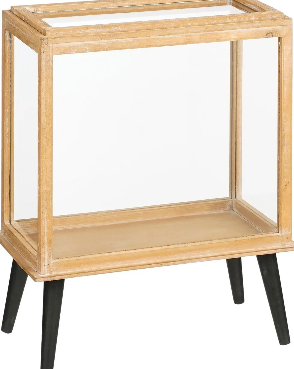Mica Decorations wandkast bruin 43 x 23 x 47 cm