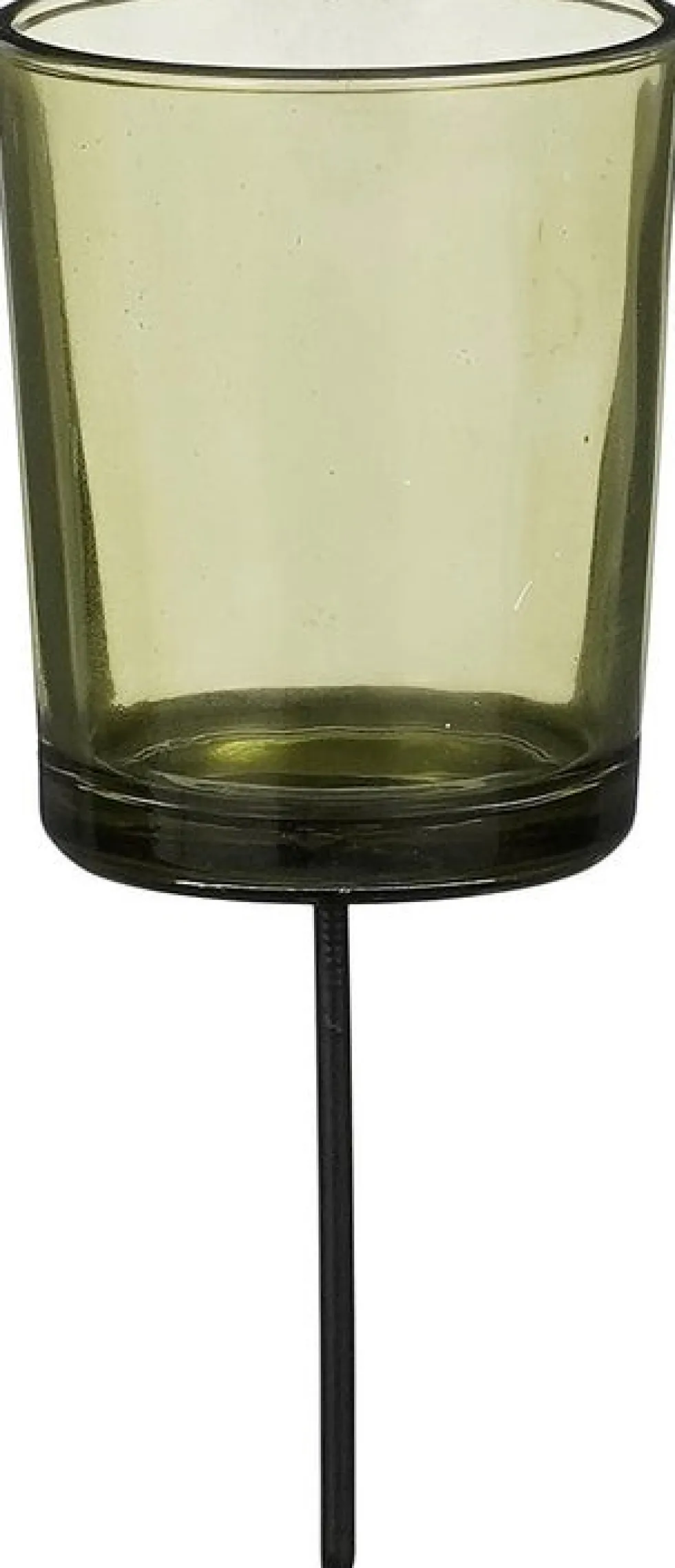 Mica Decorations waxinelichthouder Sauma licht groen D 5,5 H 16 cm