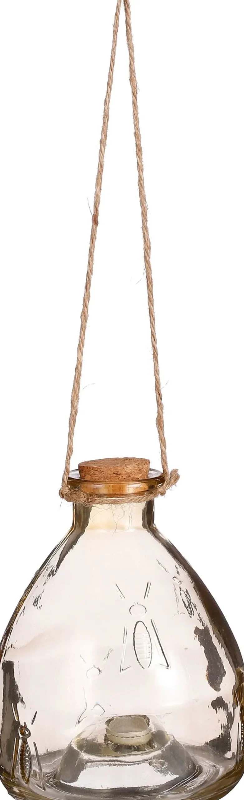 Mica Decorations wespenvanger geel D 13 H 17 cm