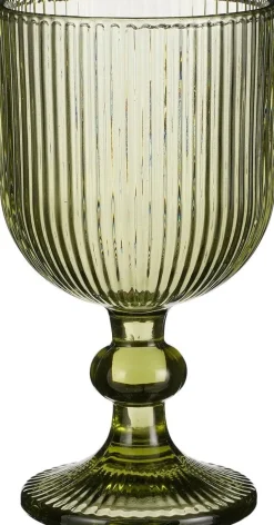 Mica Decorations wijnglas Merlot groen 250 ml