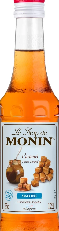 Monin koffiesiroop Karamel suikervrij 0,25 L