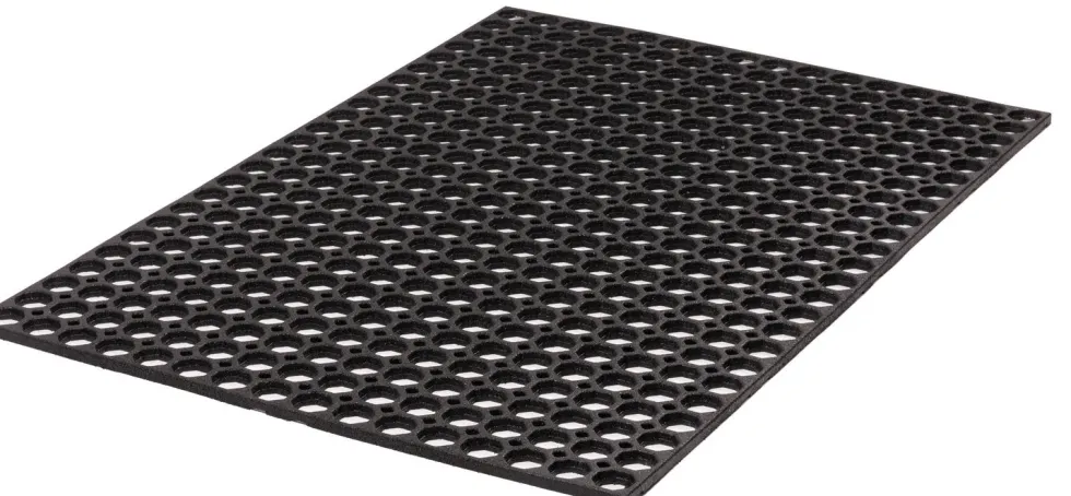 Multy Home buitenmat Honey Comb zwart 120 x 80 cm