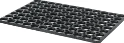 Multy Home buitenmat Honey Comb zwart 80 x 60 cm