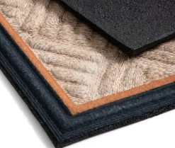 Multy Home buitenmat Lima Seagrass bruin 75 x 45 cm