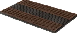 Multy Home buitenmat Scrape'n Brush bruin 120 x 80 cm
