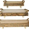 Natures Accents decoratieplank op voet Anna naturel 50 x 24 x 9 cm