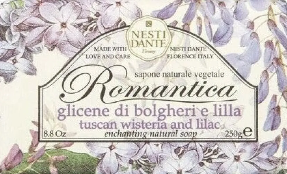 Nesti Dante handzeep Romantica Tuscan Wisteria and Lilac