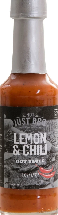 Not Just BBQ barbecuesaus lemon & chili hot 130 ml