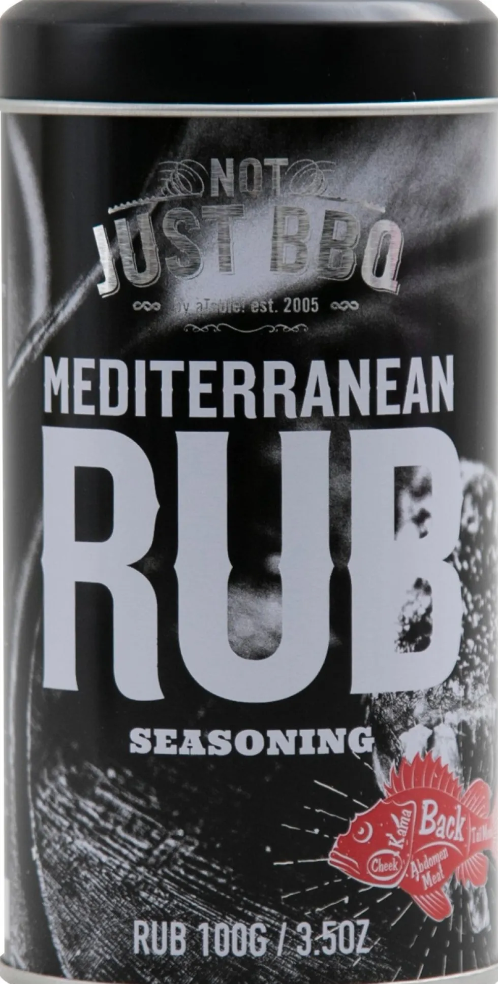 Not Just BBQ rub Mediterranean 100 g