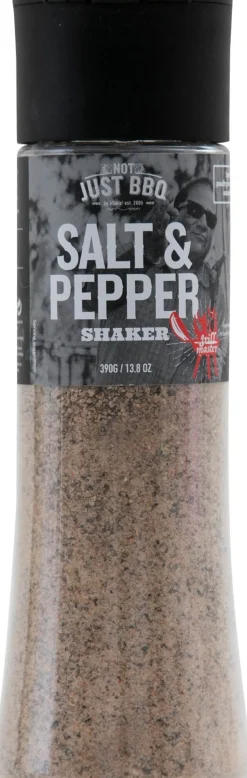Not Just BBQ shaker salt & pepper 390 g