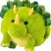 Noxxiez handwarmer dino groen onesize D 35 H 35 cm