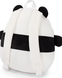 Noxxiez schooltas panda zwart / wit 40 x 35 x 15 cm