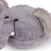 Noxxiez voetenwarmer olifant grijs onesize 35 x 25 x 16 cm