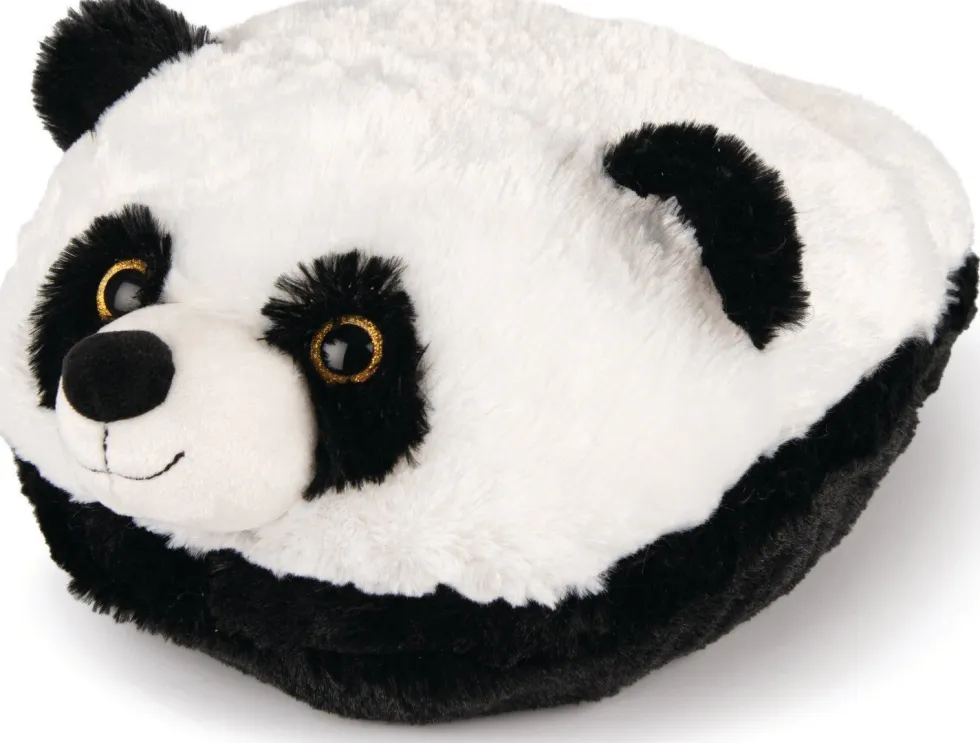 Noxxiez voetenwarmer panda zwart / wit onesize 35 x 25 x 16 cm