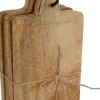 onderborden met houder naturel 10 x 12 x 35 cm 4 stuks