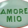Ontbijtbord Amore Mio groen D 20,5 H 2,5 cm
