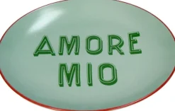 Ontbijtbord Amore Mio groen D 20,5 H 2,5 cm