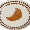 Ontbijtbord Comfort Club croissant wit D 20,5 H 2,8 cm