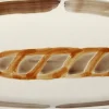 Ontbijtbord Comfort Club wit baguette 13,3 x 25,7 x 3 cm
