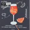 Paper + Design servet Aperole Black zwart 24 x 24 cm 20 stuks