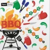 Paper + Design servet BBQ multi 33 x 33 cm 20 stuks