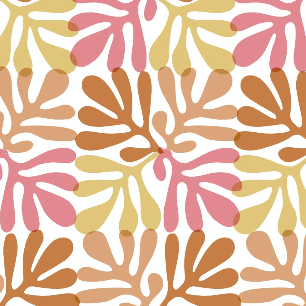 Paper + Design servet Coral Patt roze 33 x 33 cm 20 stuks