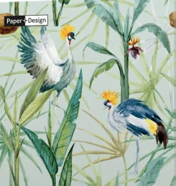 Paper + Design servet Dancing Birds multi 33 x 33 cm 20 stuks