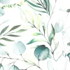 Paper + Design servet Eucalyptus White wit 33 x 33 cm 20 stuks