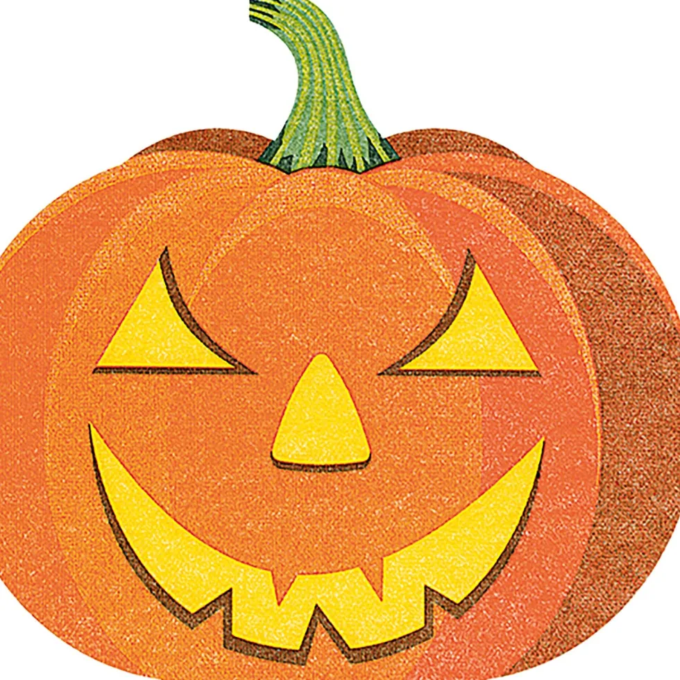 Paper + Design servet Halloween oranje 33 x 33 cm 20 stuks