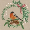Paper + Design servet joyful bird 24 x 24 cm 20 stuks