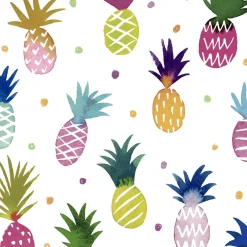 Paper + Design servet Pineapple Fun wit 33 x 33 cm 20 stuks
