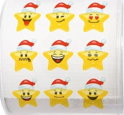 Paper + Design toiletpapier Kerst santa stars 3-laags