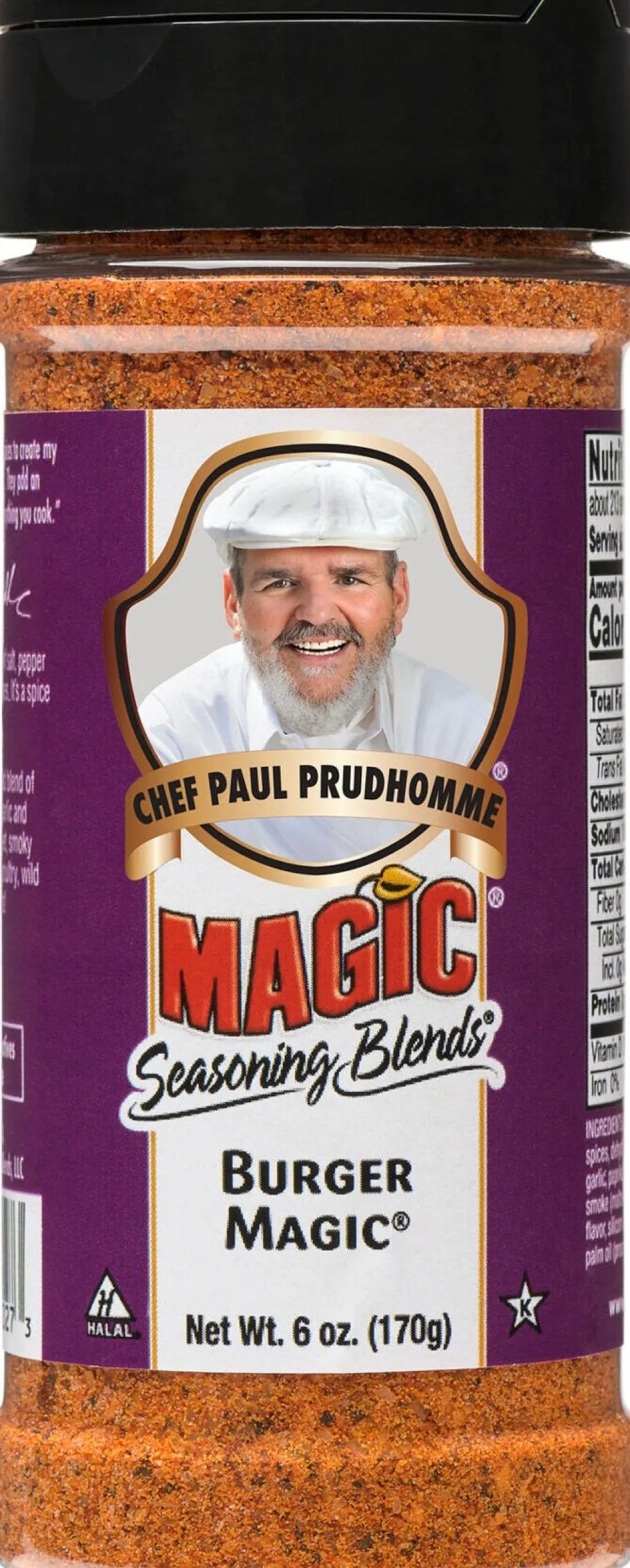 Paul Prudhomme barbecue kruiden Burger Magic 170 gr