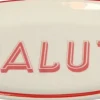 Petit four bord Saluti wit 21 x 12,5 x 2,5 cm