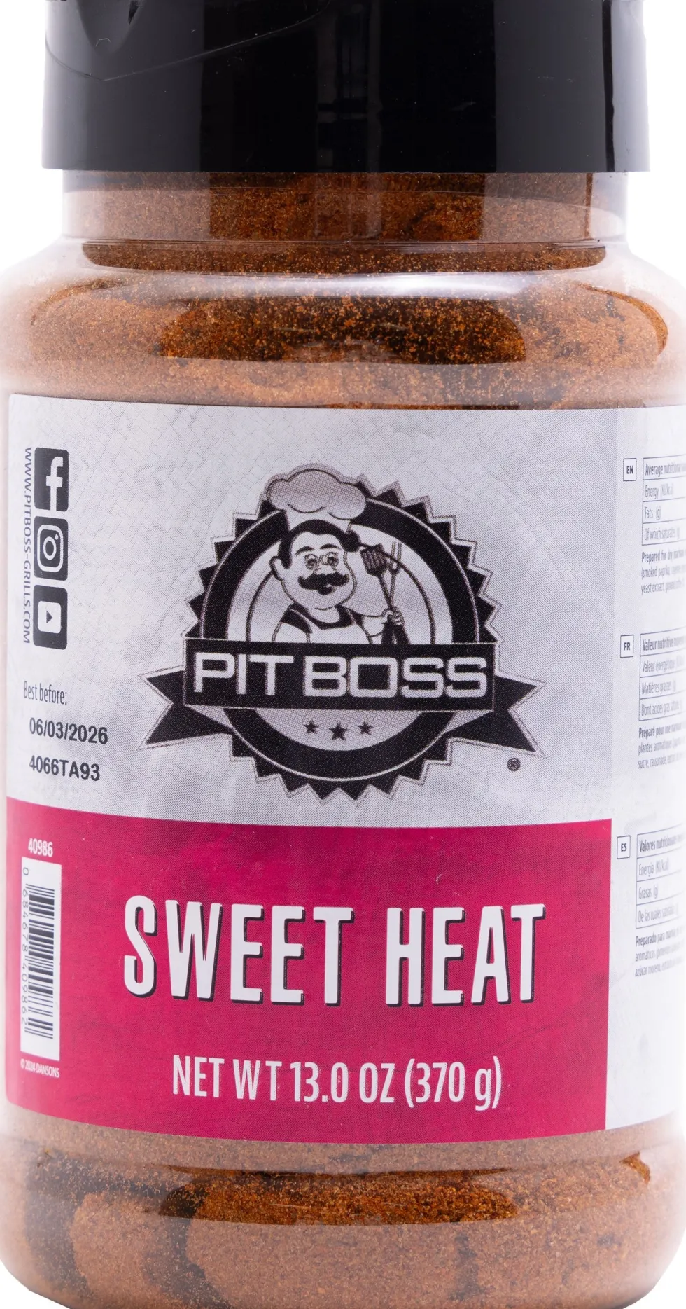 Pit Boss barbecue kruiden Sweet Heat 370 gr
