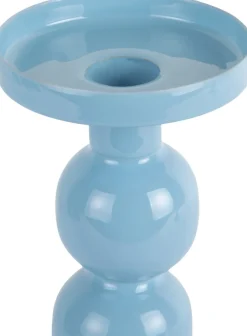 PT Living kandelaar Funky blauw D 8,5 H 19,5 cm