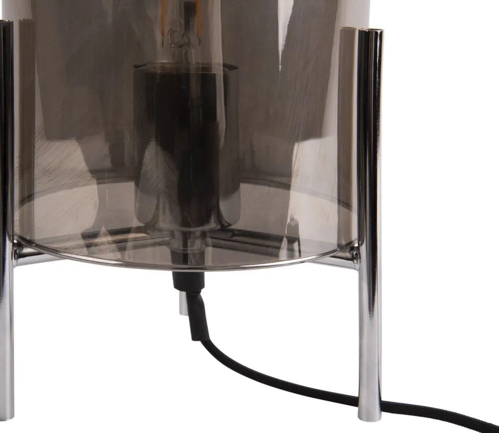 PT Living tafellamp Bell grijs D 16 H 30 cm