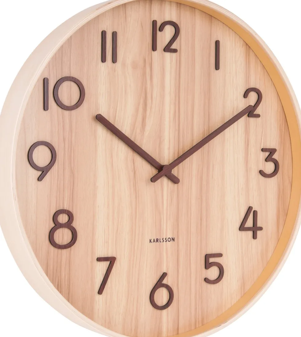 PT Living wandklok Pure naturel D 40 H 4,5 cm