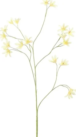 Pure kunstbloem Afrikaanse Lelie geel H 98 cm