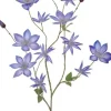 Pure kunstbloem Bosrank blauw H 110 cm