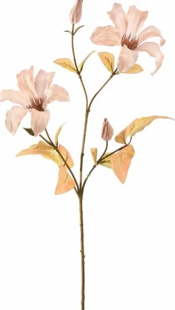 Pure kunstbloem Bosrank roze H 56 cm