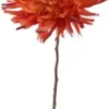 Pure kunstbloem Chrysant oranje H 56 cm