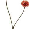 Pure kunstbloem Chrysant oranje H 80 cm