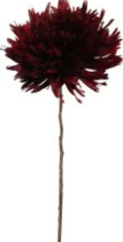 Pure kunstbloem Chrysant paars H 56 cm
