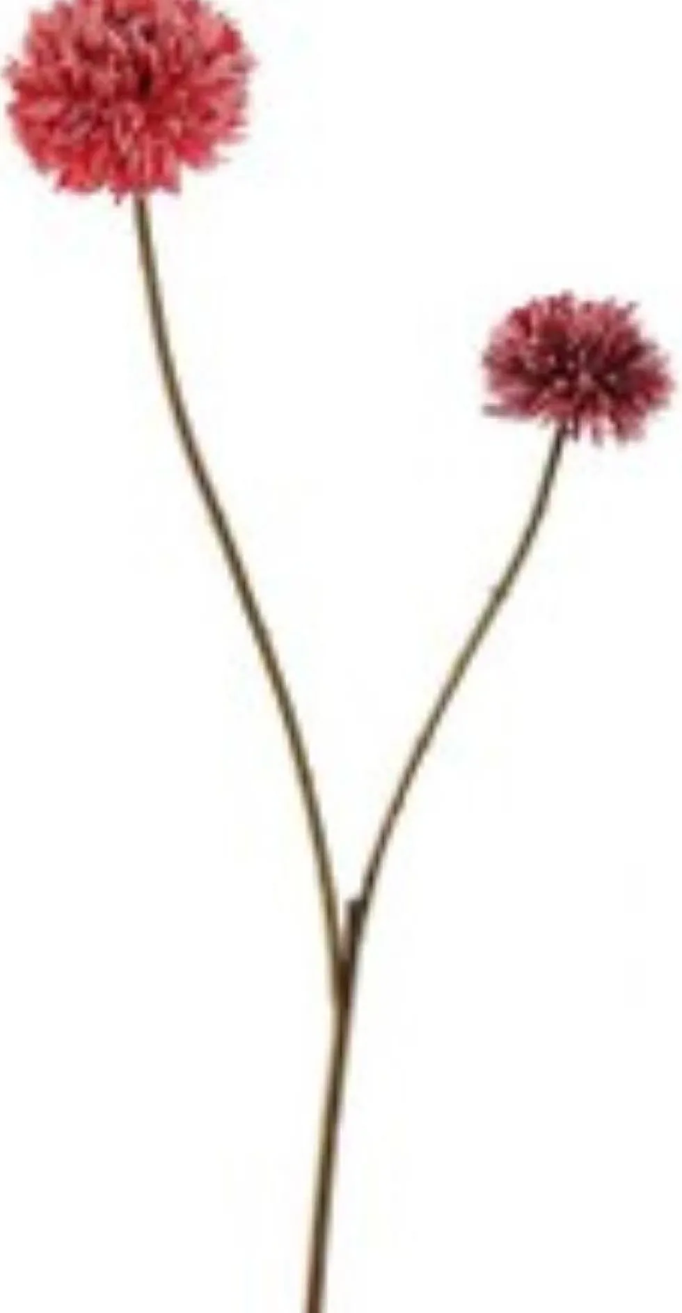 Pure kunstbloem Chrysant rood H 80 cm
