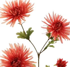 PURE kunstbloem Chrysant rood 65 cm